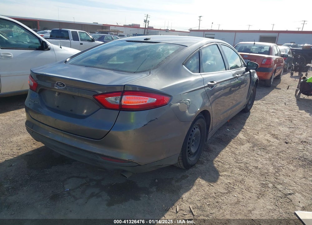2013 FORD FUSION VIN: 3FA6P0G76DR107641