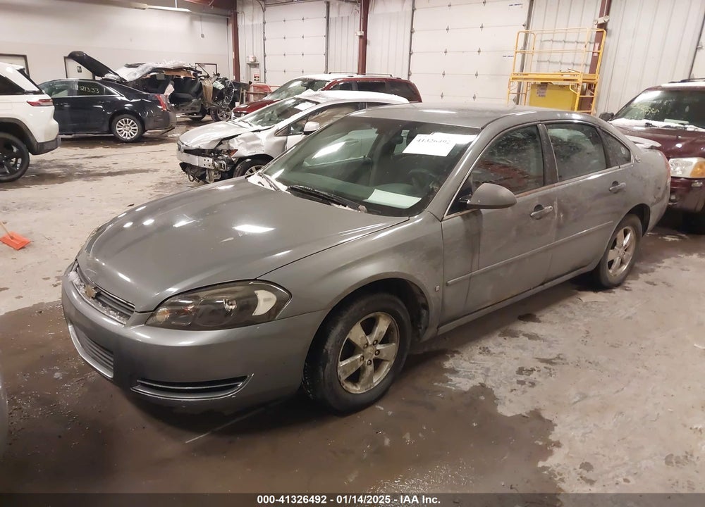 2008 CHEVROLET IMPALA LS VIN: 2G1WB58K989236888