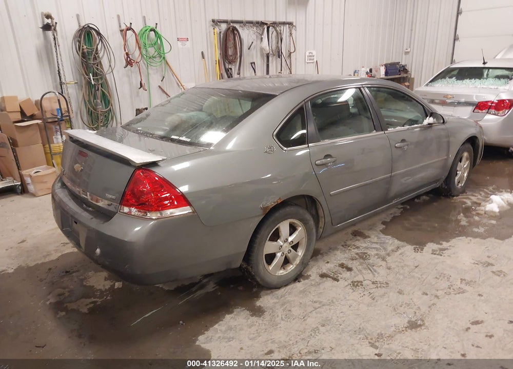 2008 CHEVROLET IMPALA LS VIN: 2G1WB58K989236888