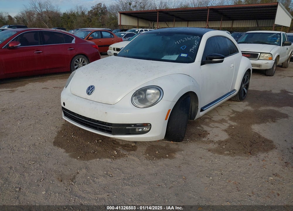 2012 VOLKSWAGEN BEETLE VIN: 3VW4A7AT6CM648540