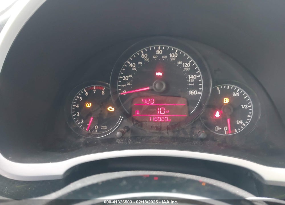 2012 VOLKSWAGEN BEETLE VIN: 3VW4A7AT6CM648540
