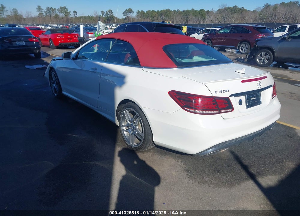 2016 MERCEDES-BENZ E 400 VIN: WDDKK6FF8GF324652