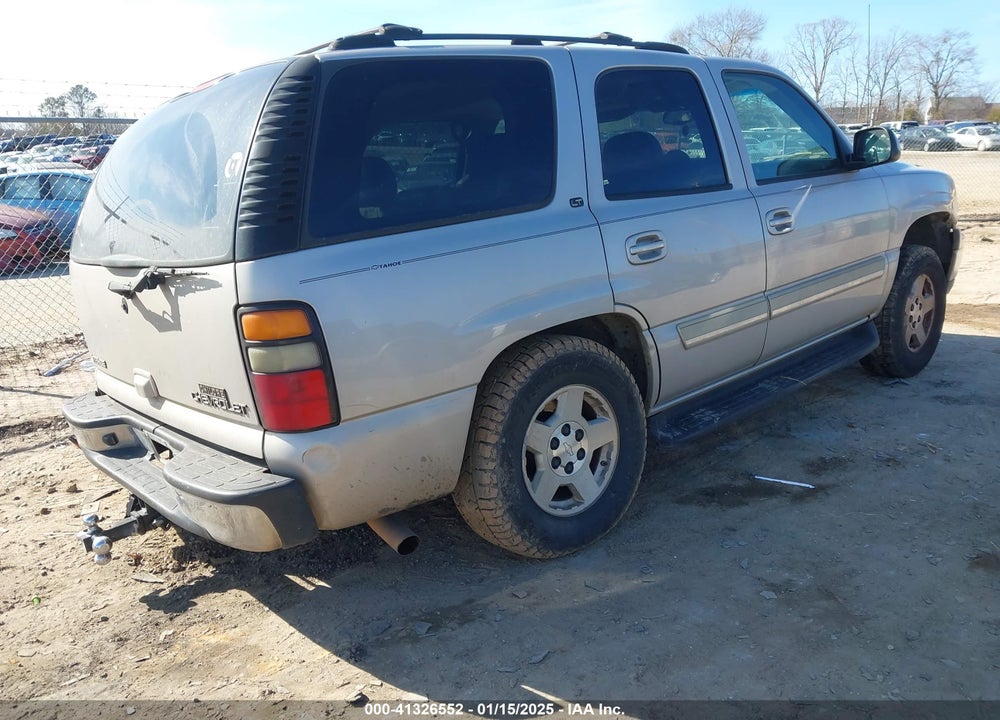 2004 CHEVROLET TAHOE LT VIN: 1GNEC13Z54J242254