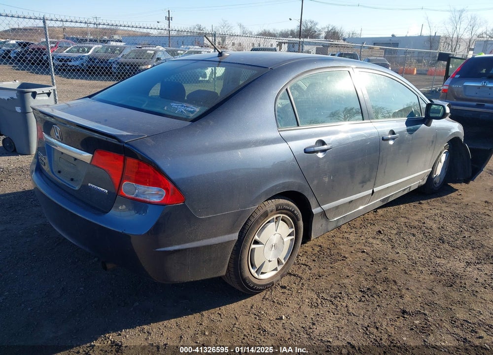 2010 HONDA CIVIC HYBRID VIN: JHMFA3F25AS005328