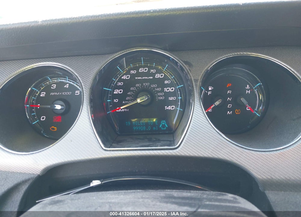 2011 FORD TAURUS VIN: 1FAHP2KT5BG115601