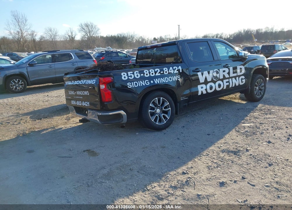 2023 CHEVROLET SILVERADO 1500 4WD SHORT BED LT WITH 2FL VIN: 1GCPDKEK9PZ128610