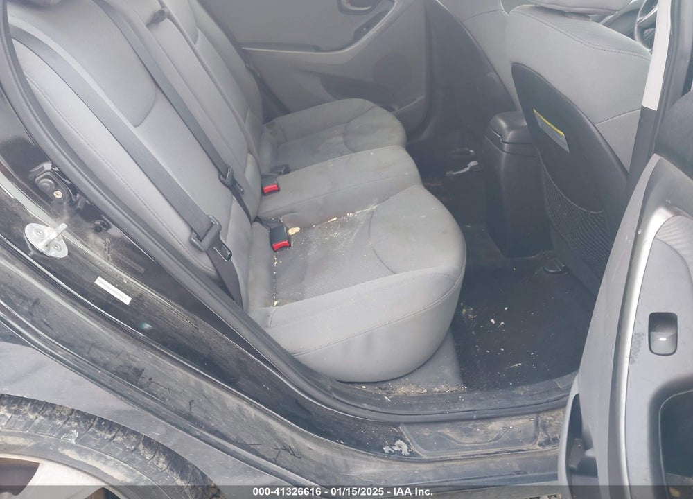 2011 HYUNDAI ELANTRA VIN: KMHDH4AEXBU116471