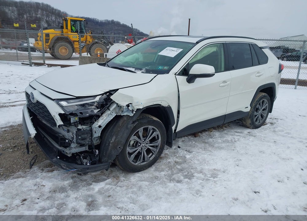 2022 TOYOTA RAV4 HYBRID XLE PREMIUM VIN: JTMB6RFV4ND525867