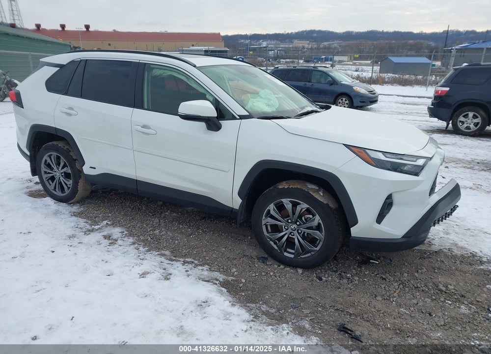 2022 TOYOTA RAV4 HYBRID XLE PREMIUM VIN: JTMB6RFV4ND525867
