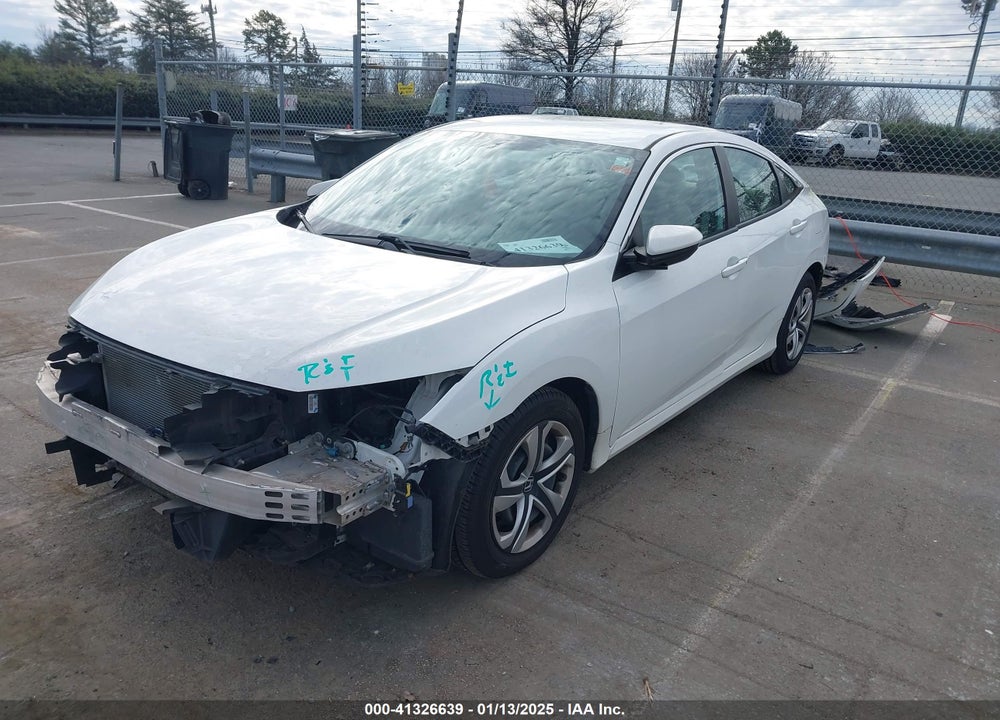 2016 HONDA CIVIC VIN: 19XFC2F58GE247767