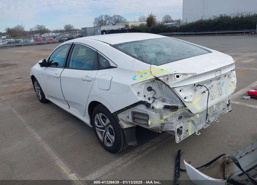 2016 HONDA CIVIC VIN: 19XFC2F58GE247767