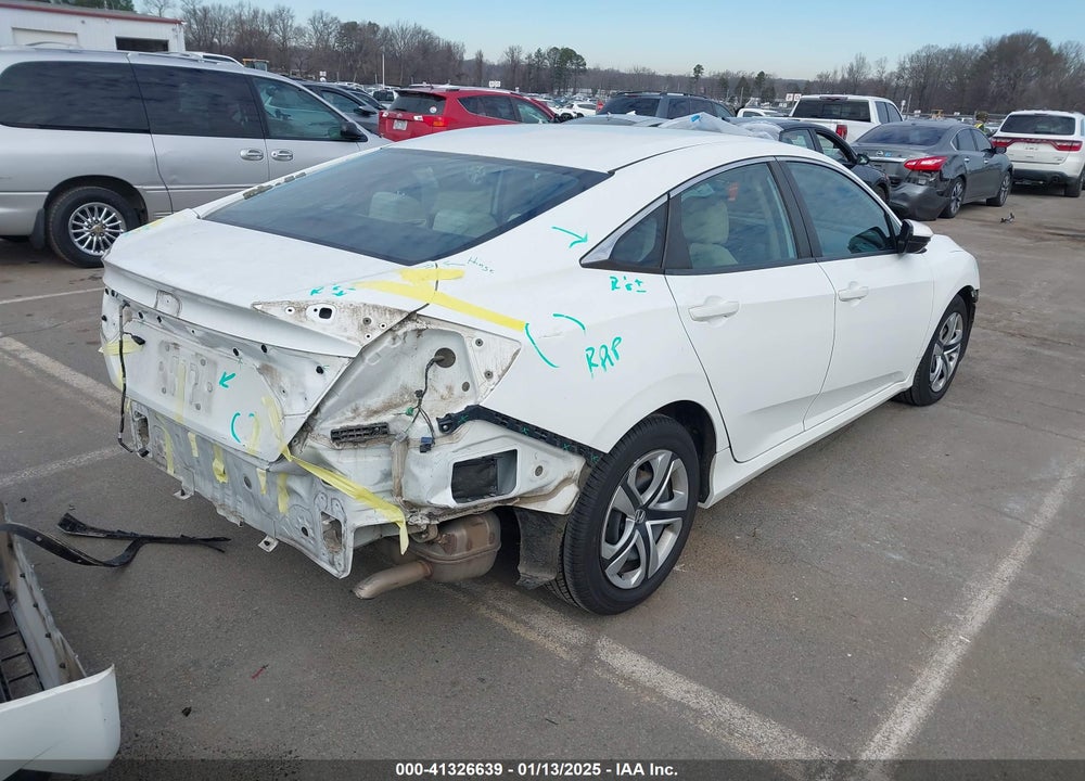 2016 HONDA CIVIC VIN: 19XFC2F58GE247767