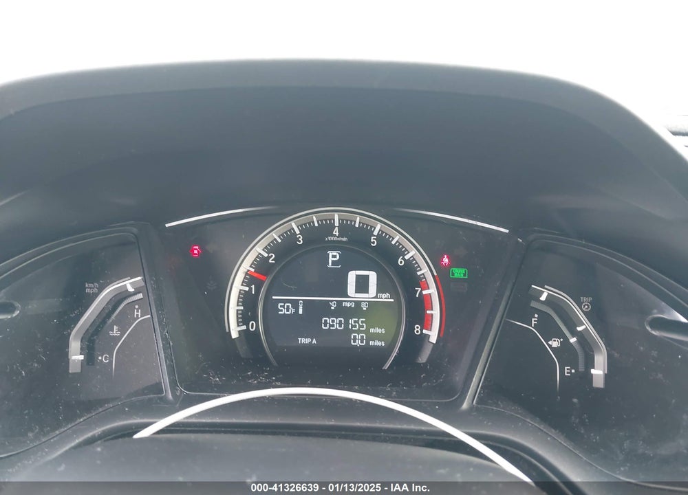 2016 HONDA CIVIC VIN: 19XFC2F58GE247767