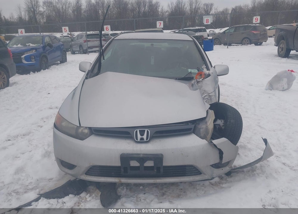 2007 HONDA CIVIC LX VIN: 2HGFG12627H564723