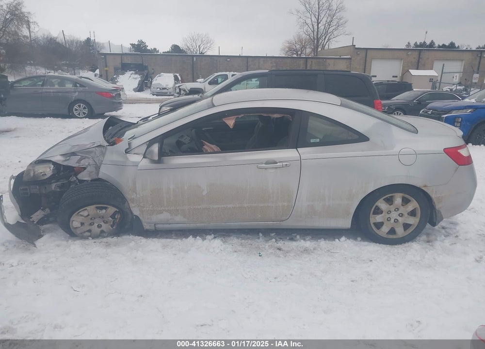 2007 HONDA CIVIC LX VIN: 2HGFG12627H564723
