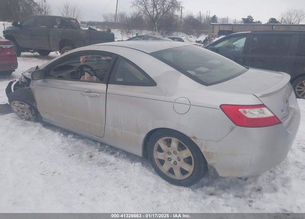 2007 HONDA CIVIC LX VIN: 2HGFG12627H564723