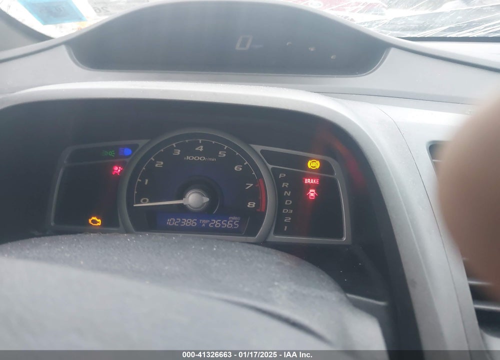 2007 HONDA CIVIC LX VIN: 2HGFG12627H564723