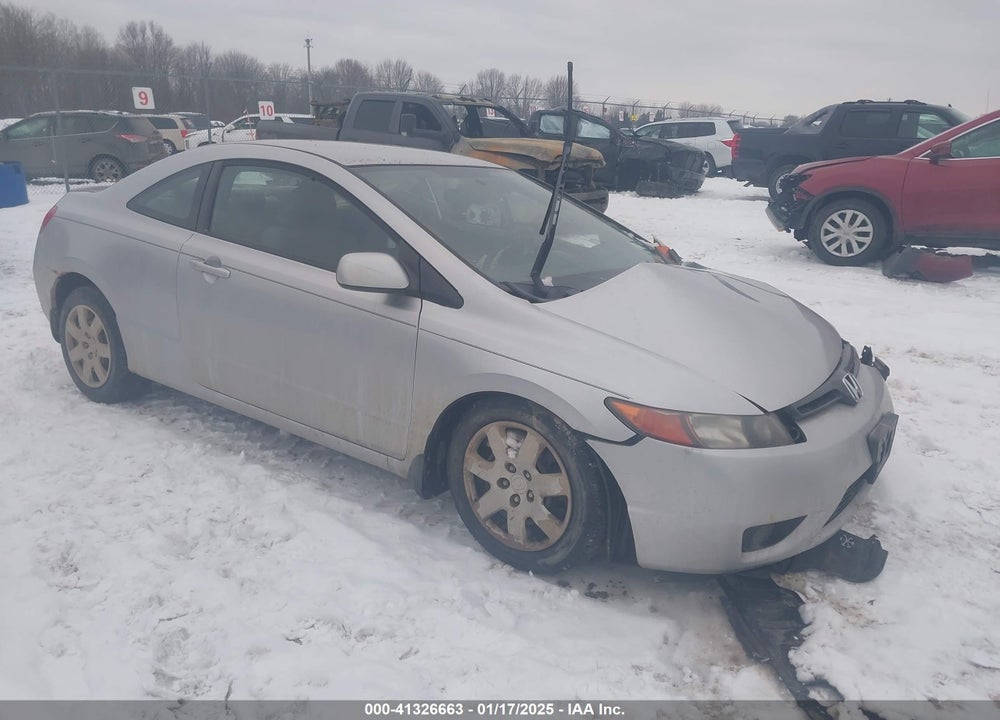 2007 HONDA CIVIC LX VIN: 2HGFG12627H564723