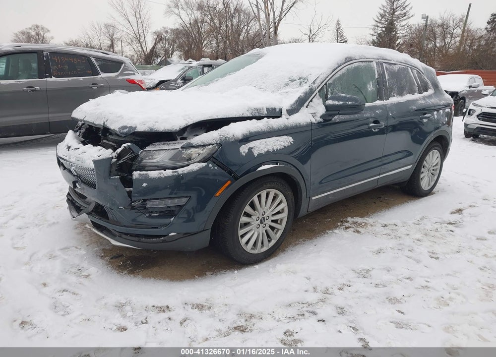2019 LINCOLN MKC STANDARD VIN: 5LMCJ1C91KUL32303