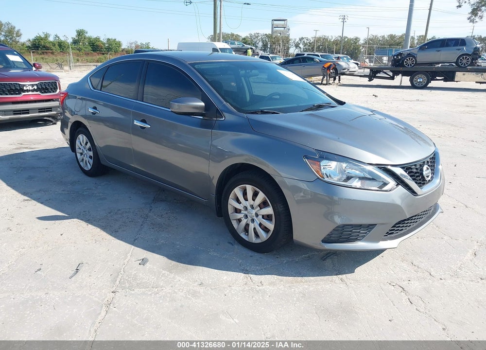 2017 NISSAN SENTRA SV VIN: 3N1AB7APXHY299861