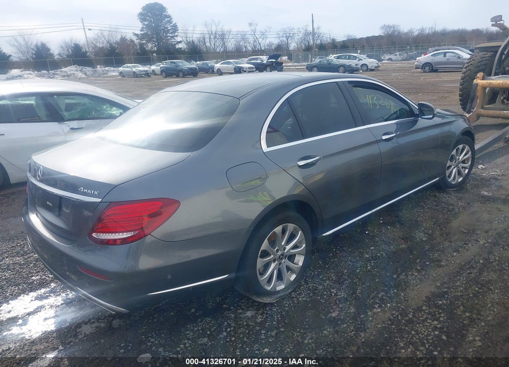 2018 MERCEDES-BENZ E VIN: WDDZF4KB0JA455721