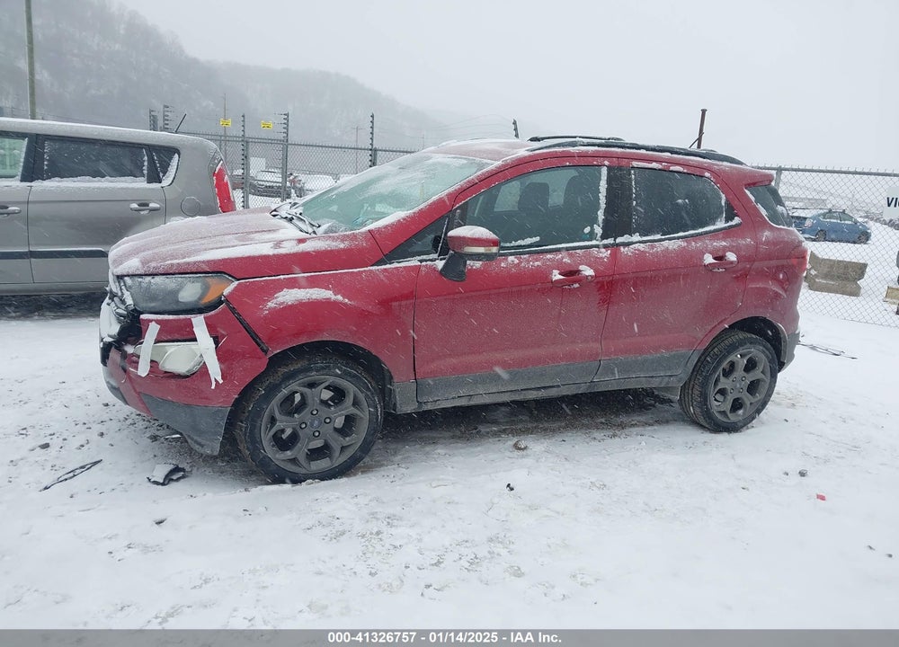 2018 FORD ECOSPORT SES VIN: MAJ6P1CL6JC205989