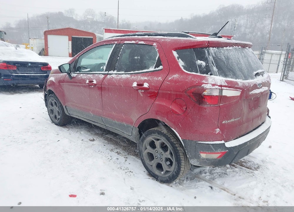 2018 FORD ECOSPORT SES VIN: MAJ6P1CL6JC205989
