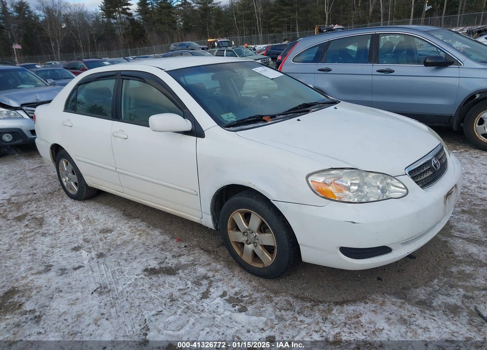 2007 TOYOTA COROLLA LE VIN: 2T1BR32EX7C785846