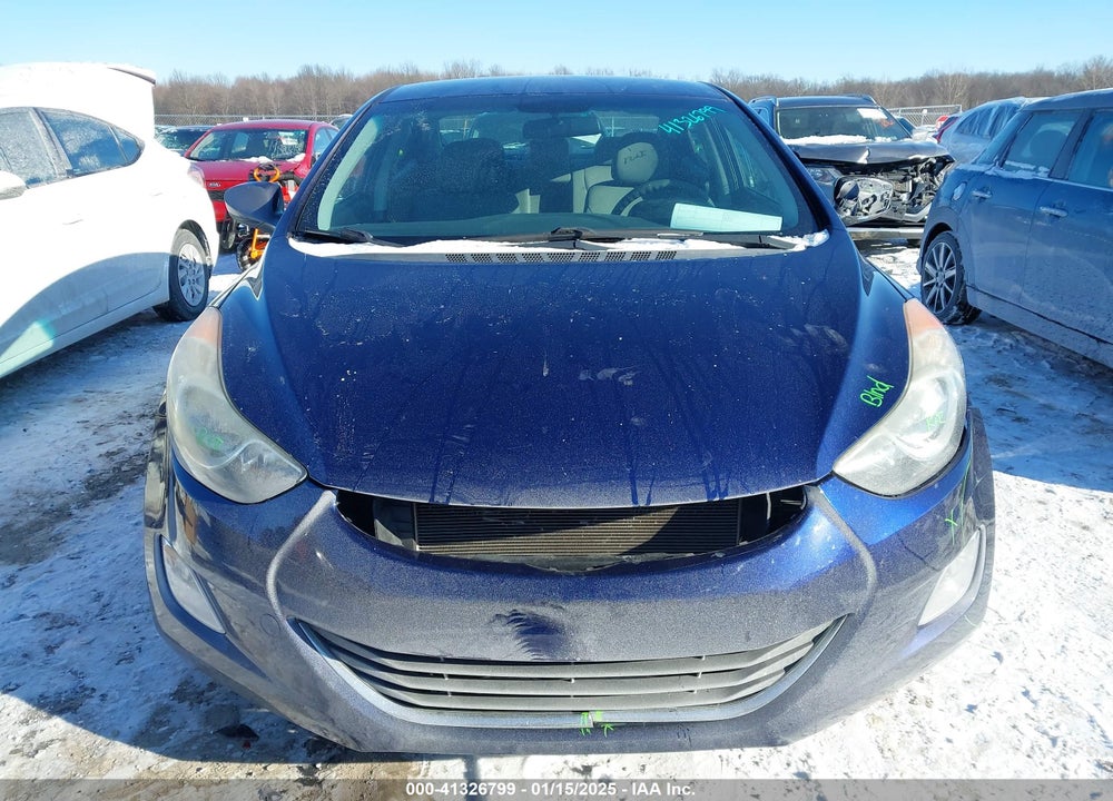 2013 HYUNDAI ELANTRA VIN: 5NPDH4AE9DH426659