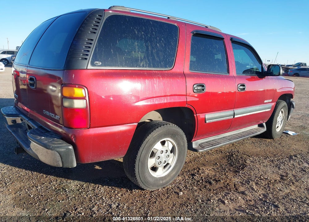 2003 CHEVROLET TAHOE LS VIN: 1GNEC13V23J251036