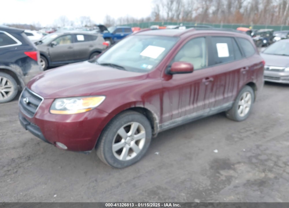 2008 HYUNDAI SANTA FE LIMITED/SE VIN: 5NMSH73E48H168303