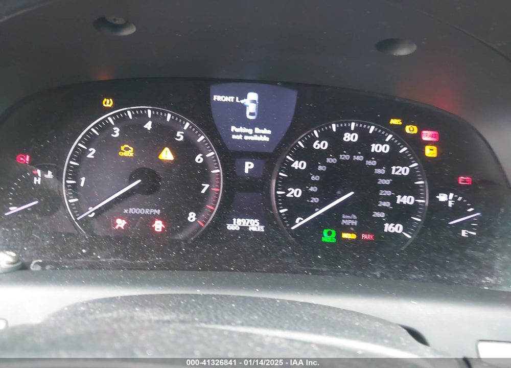 2011 LEXUS LS 460 VIN: JTHBL5EF2B5104746