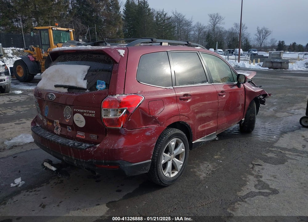 2015 SUBARU FORESTER 2.5I LIMITED VIN: JF2SJAHC5FH549599