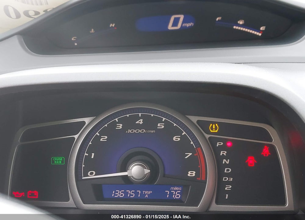 2009 HONDA CIVIC VIN: 1HGFA16849L025779