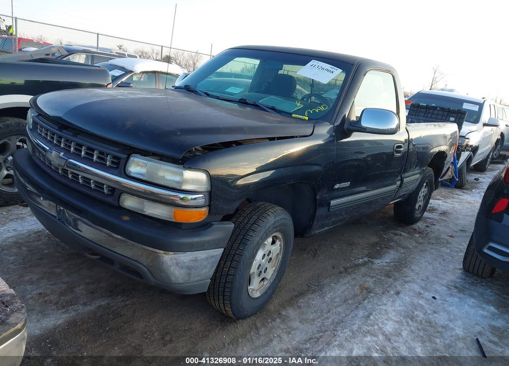 2000 CHEVROLET SILVERADO 1500 LS VIN: 1GCEK14W7YZ336899