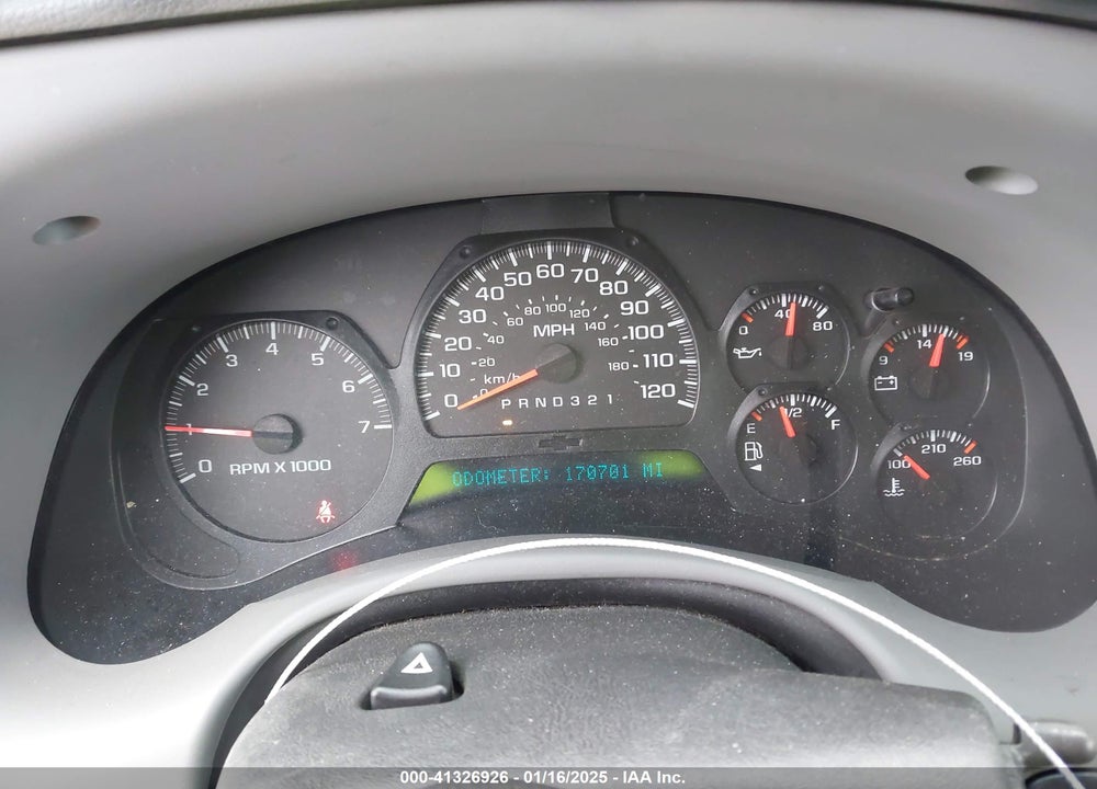 2007 CHEVROLET TRAILBLAZER LT VIN: 1GNDT13S872225462