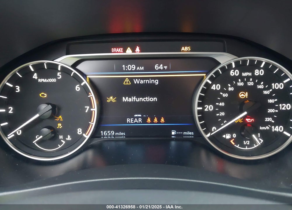 2025 NISSAN ALTIMA SV FWD VIN: 1N4BL4DV4SN302948