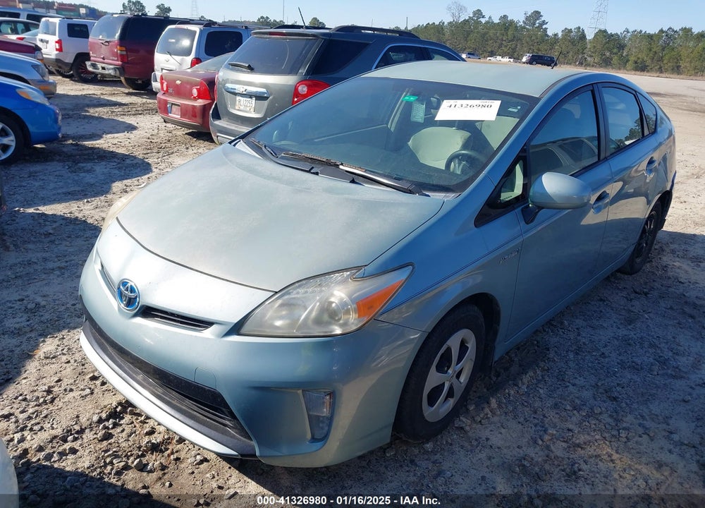 2012 TOYOTA PRIUS THREE VIN: JTDKN3DU8C1544883