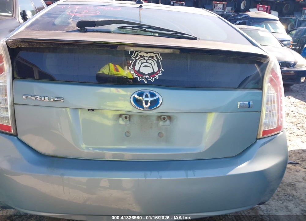 2012 TOYOTA PRIUS THREE VIN: JTDKN3DU8C1544883