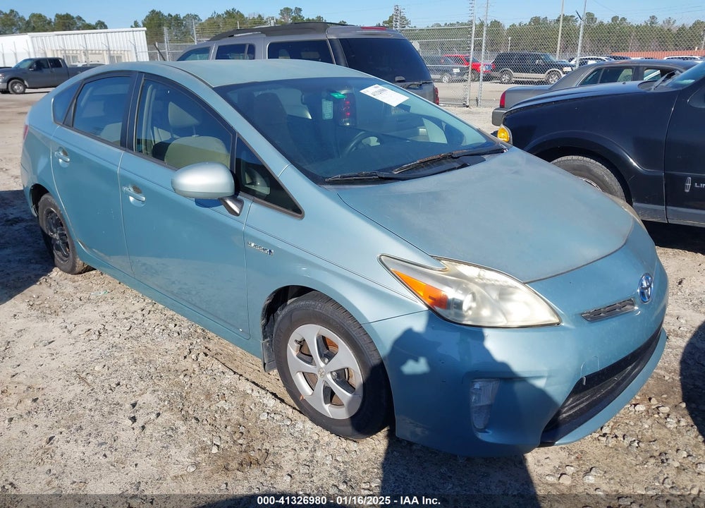 2012 TOYOTA PRIUS THREE VIN: JTDKN3DU8C1544883