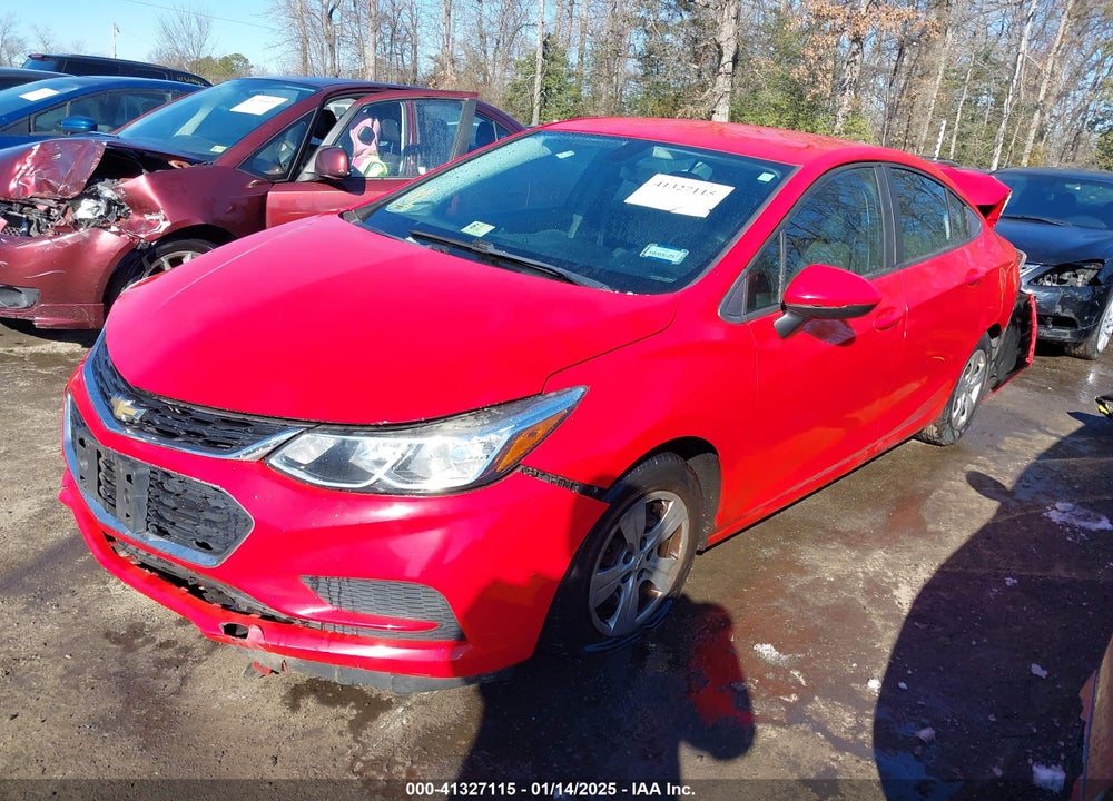 2016 CHEVROLET CRUZE VIN: 1G1BC5SMXG7284521