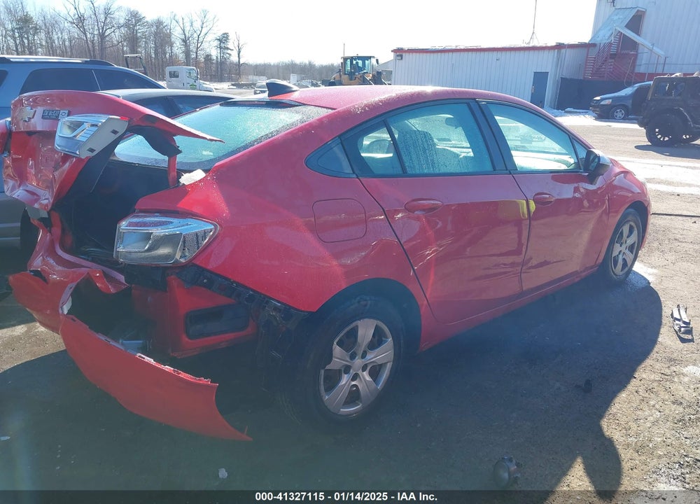 2016 CHEVROLET CRUZE VIN: 1G1BC5SMXG7284521