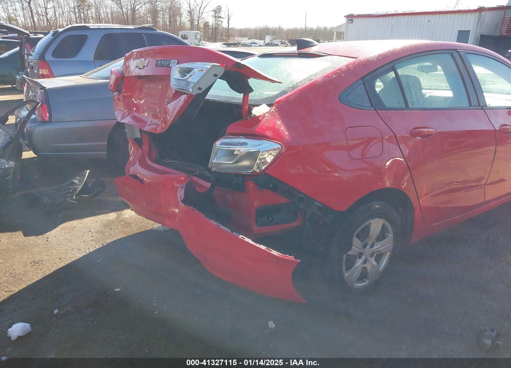 2016 CHEVROLET CRUZE VIN: 1G1BC5SMXG7284521