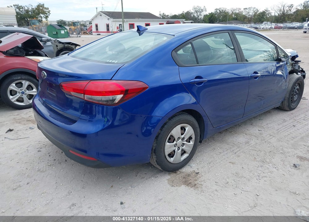2017 KIA FORTE LX VIN: 3KPFK4A72HE108176