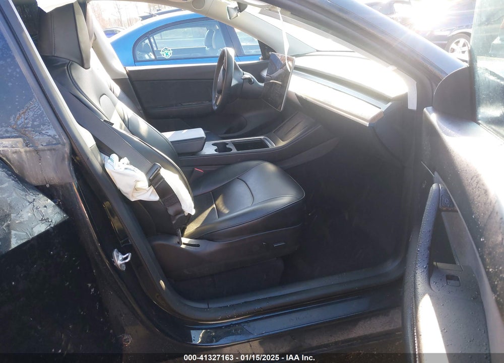 2021 TESLA MODEL Y LONG RANGE DUAL MOTOR ALL-WHEEL DRIVE VIN: 5YJYGDEE9MF278946