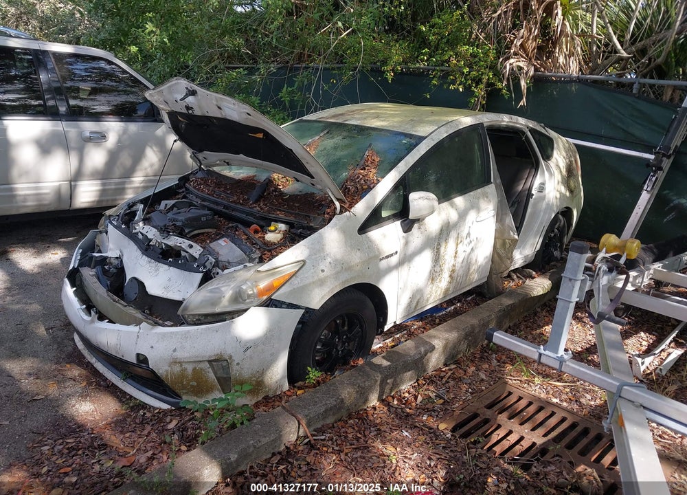 2012 TOYOTA PRIUS THREE VIN: JTDKN3DU5C1550334