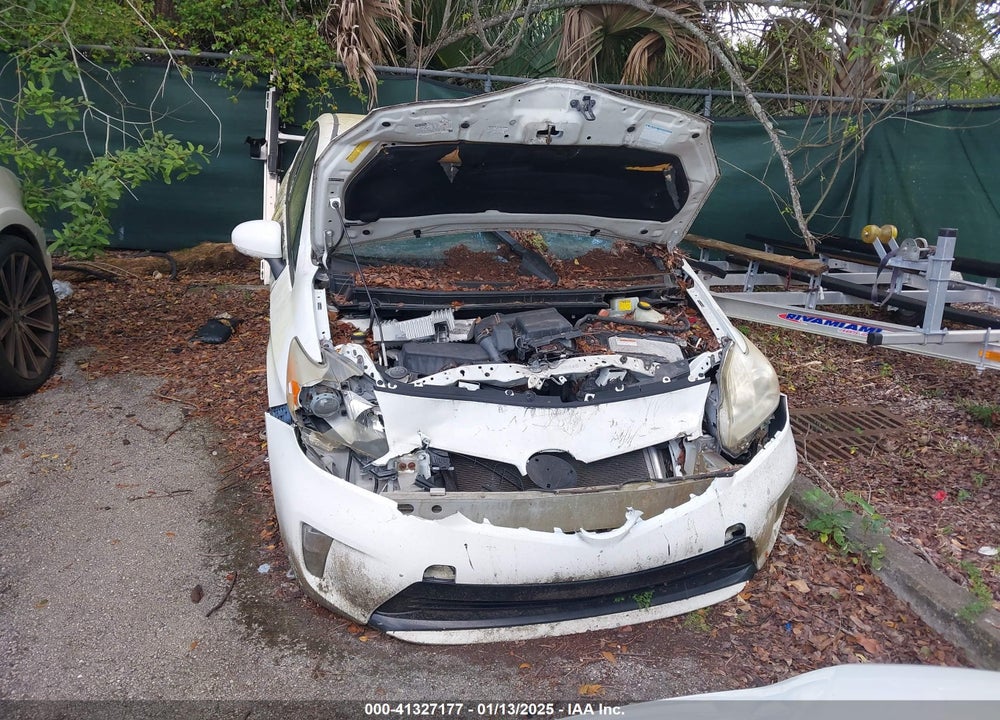 2012 TOYOTA PRIUS THREE VIN: JTDKN3DU5C1550334