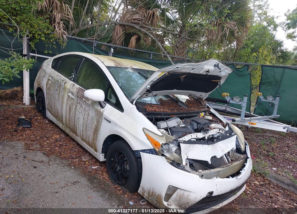 2012 TOYOTA PRIUS THREE VIN: JTDKN3DU5C1550334