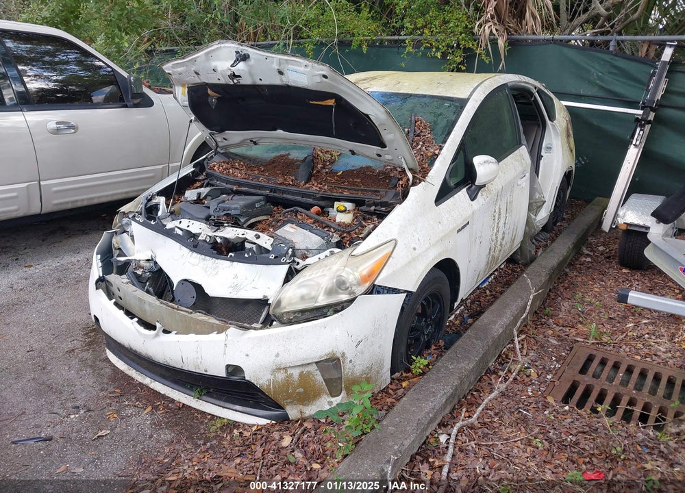 2012 TOYOTA PRIUS THREE VIN: JTDKN3DU5C1550334