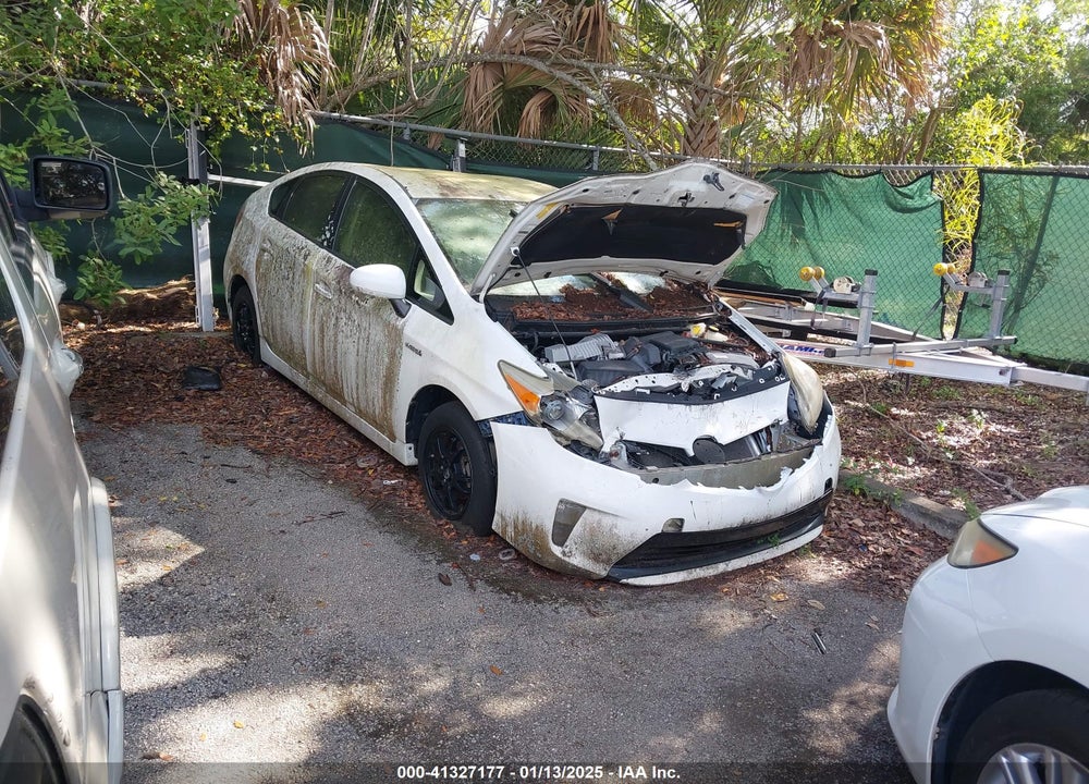2012 TOYOTA PRIUS THREE VIN: JTDKN3DU5C1550334